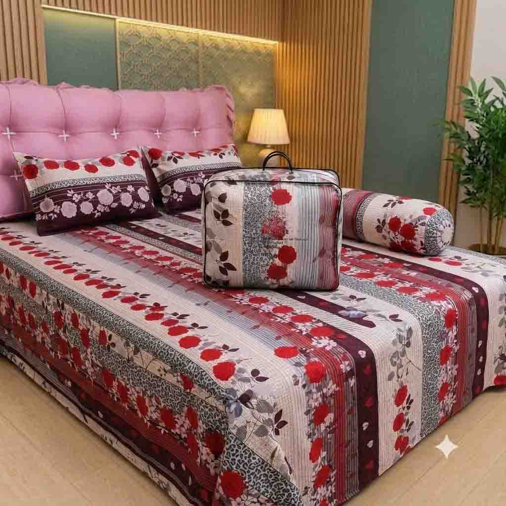 Luxury Comforter Set 5 Pis Set